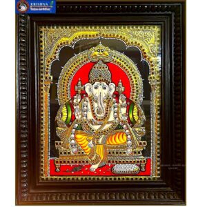 Ganesha Tanjore Painting