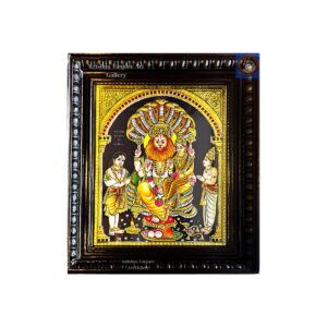Lakshmi Narashimar Tanjore Painting