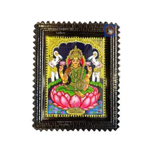 Gaja Lakshmi Tanjore Painting