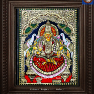 Gaja Lakshmi Tanjore Painting