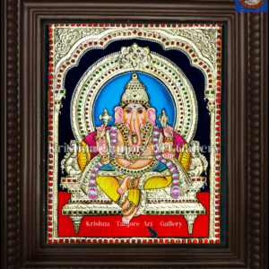 Ganesha Tanjore Painting