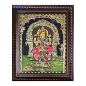 Samayapuram Mariamman Tanjore Painting