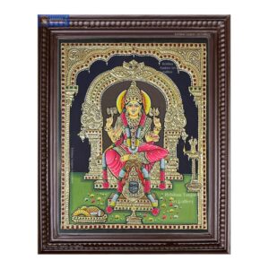 Samayapuram Mariamman Tanjore Painting