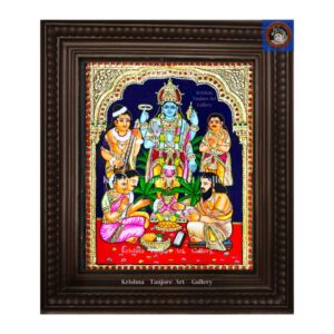 Sathya Narayana Tanjore Painting