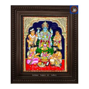 Sathya Narayana Tanjore Painting